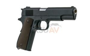 WE Colt 1911 Siyah 4.5 mm Blowbackli Havalı Tabanca