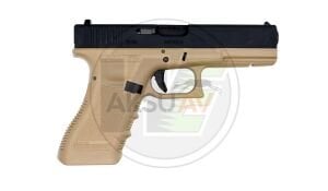 WE Glock 17 Gen3 Tan 4.5 mm Blowbackli Havalı Tabanca