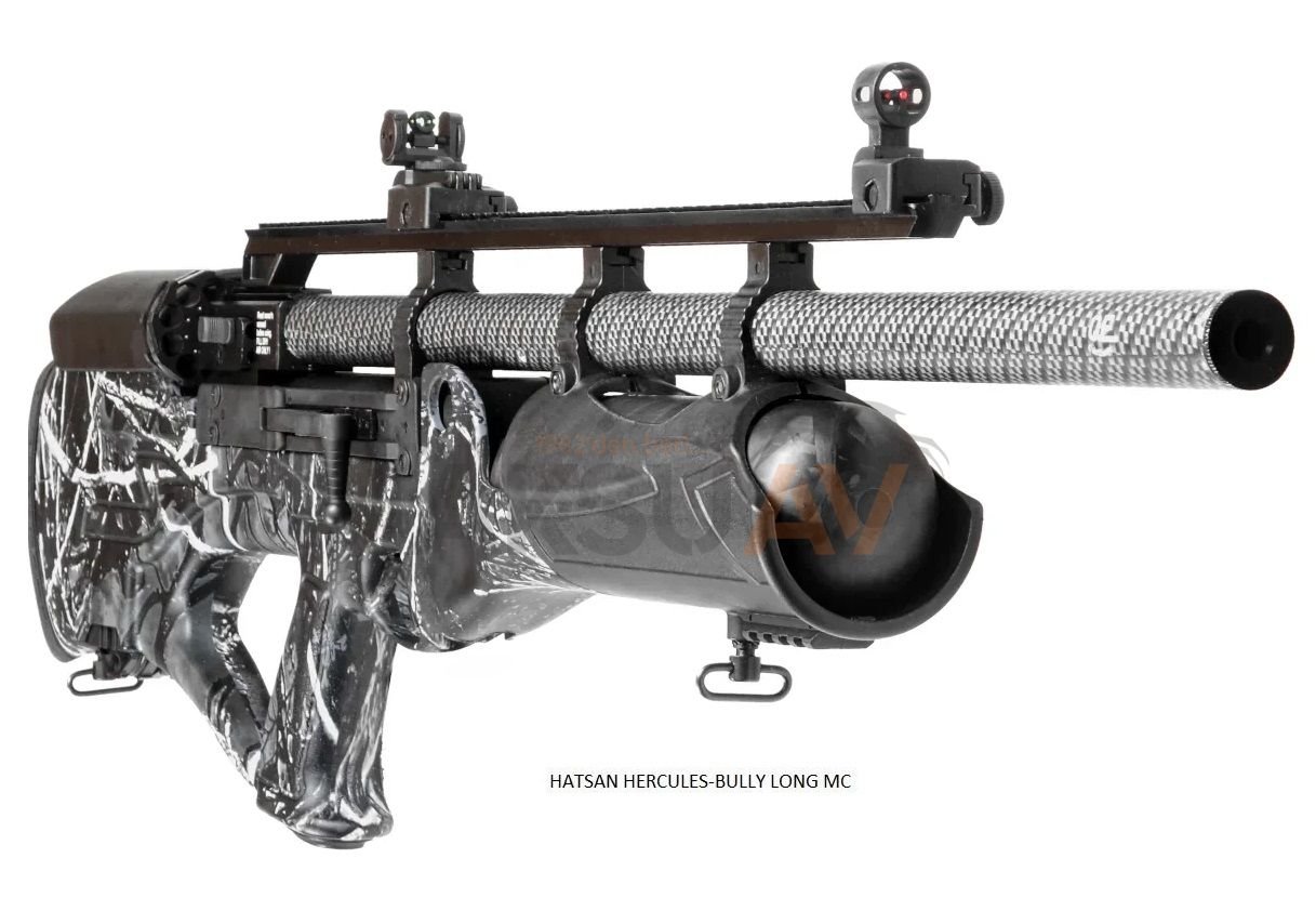Hatsan Hercules Bully LONG Carbon PCP Havalı Tüfek (Hercules 666 Long)