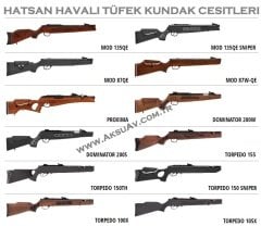 Hatsan Havalı Tüfek Kundak Takımları