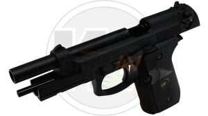 WE Beretta M92 Siyah Blowbackli 4.5 mm Havalı Tabanca