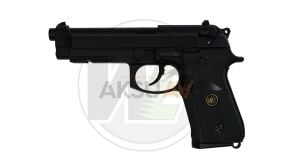 WE Beretta M92 Siyah Blowbackli 4.5 mm Havalı Tabanca