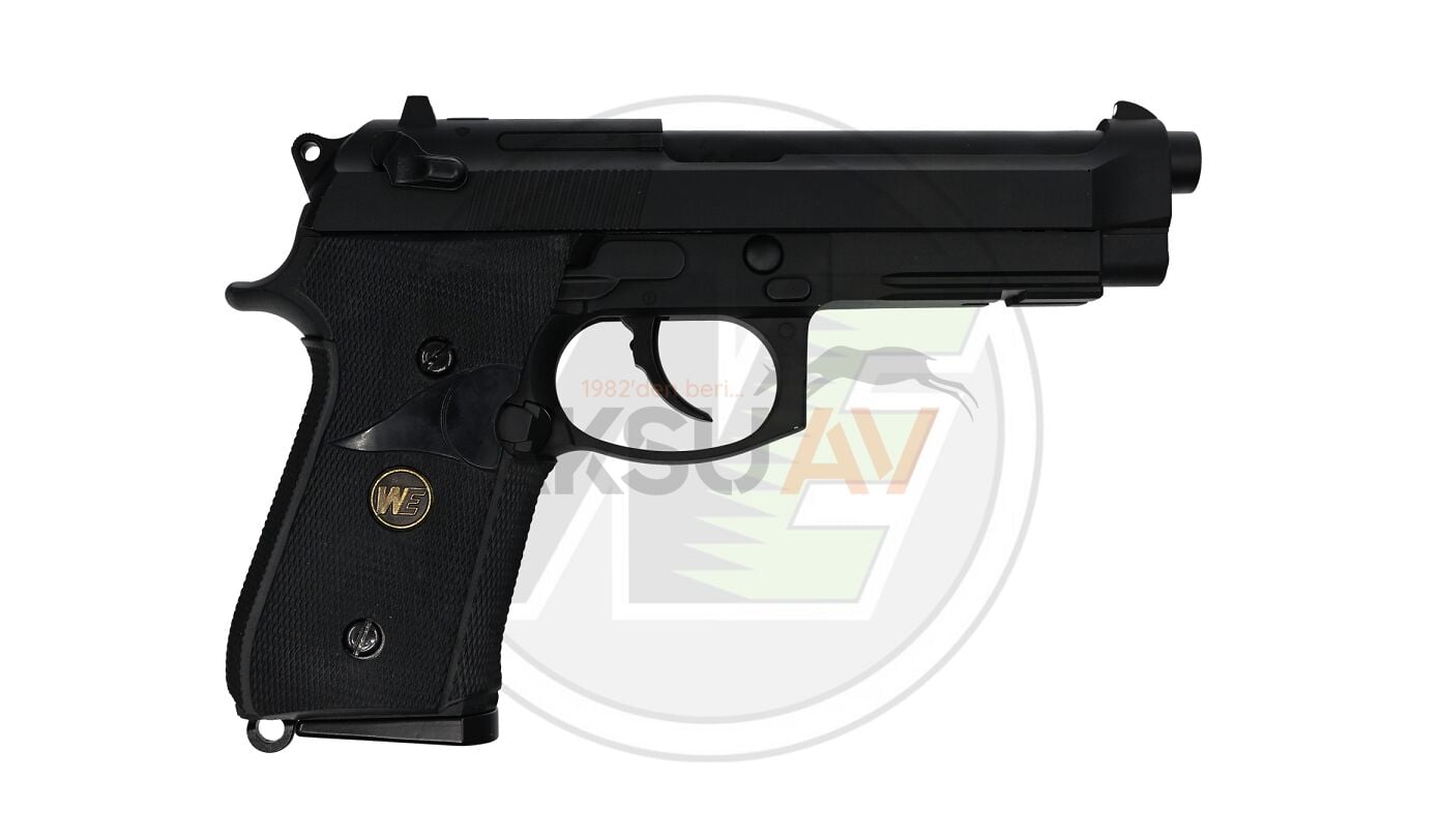 WE Beretta M92 Siyah Blowbackli 4.5 mm Havalı Tabanca