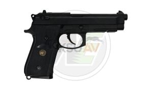 WE Beretta M92 Siyah Blowbackli 4.5 mm Havalı Tabanca