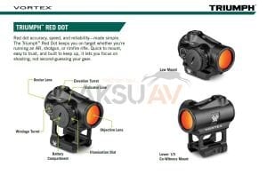 Vortex Triumph Red Dot (2 Moa)