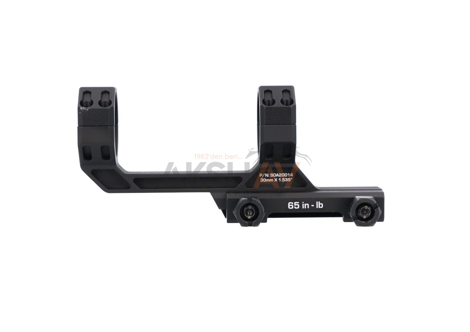 Sig Sauer Alpha MSR 30 mm Tek Parça Dürbün Montaj Ayağı