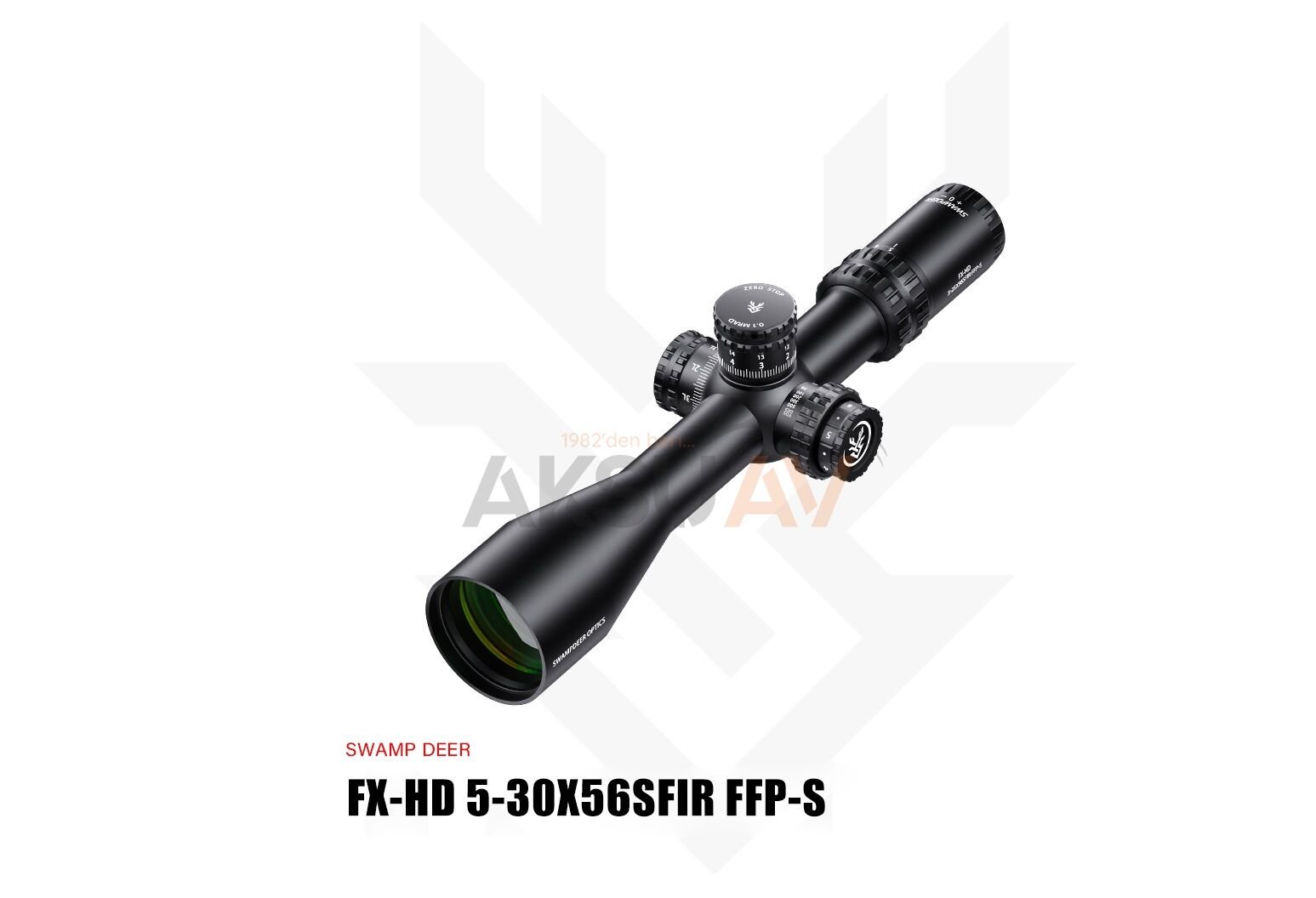 Swampdeer FX HD 5-30x56 SFIR FFP-S Zero Stop Tüfek Dürbünü