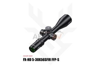 Swampdeer FX HD 5-30x56 SFIR FFP-S Zero Stop Tüfek Dürbünü