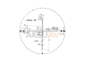 Vector Optics Orion Pro Max 6-24x50 HD FFP MIL Tüfek Dürbünü