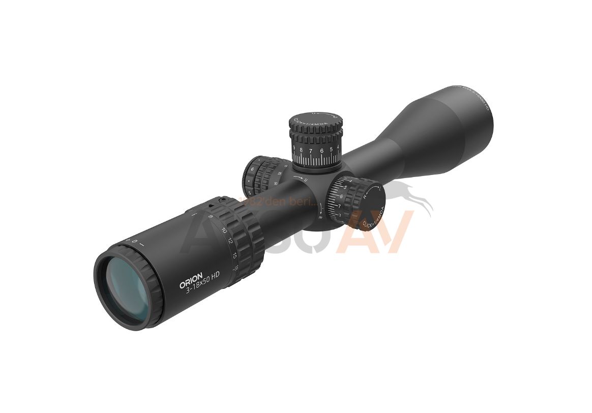 Vector Optics Orion Pro Max 3-18x50 HD SFP Tüfek Dürbünü