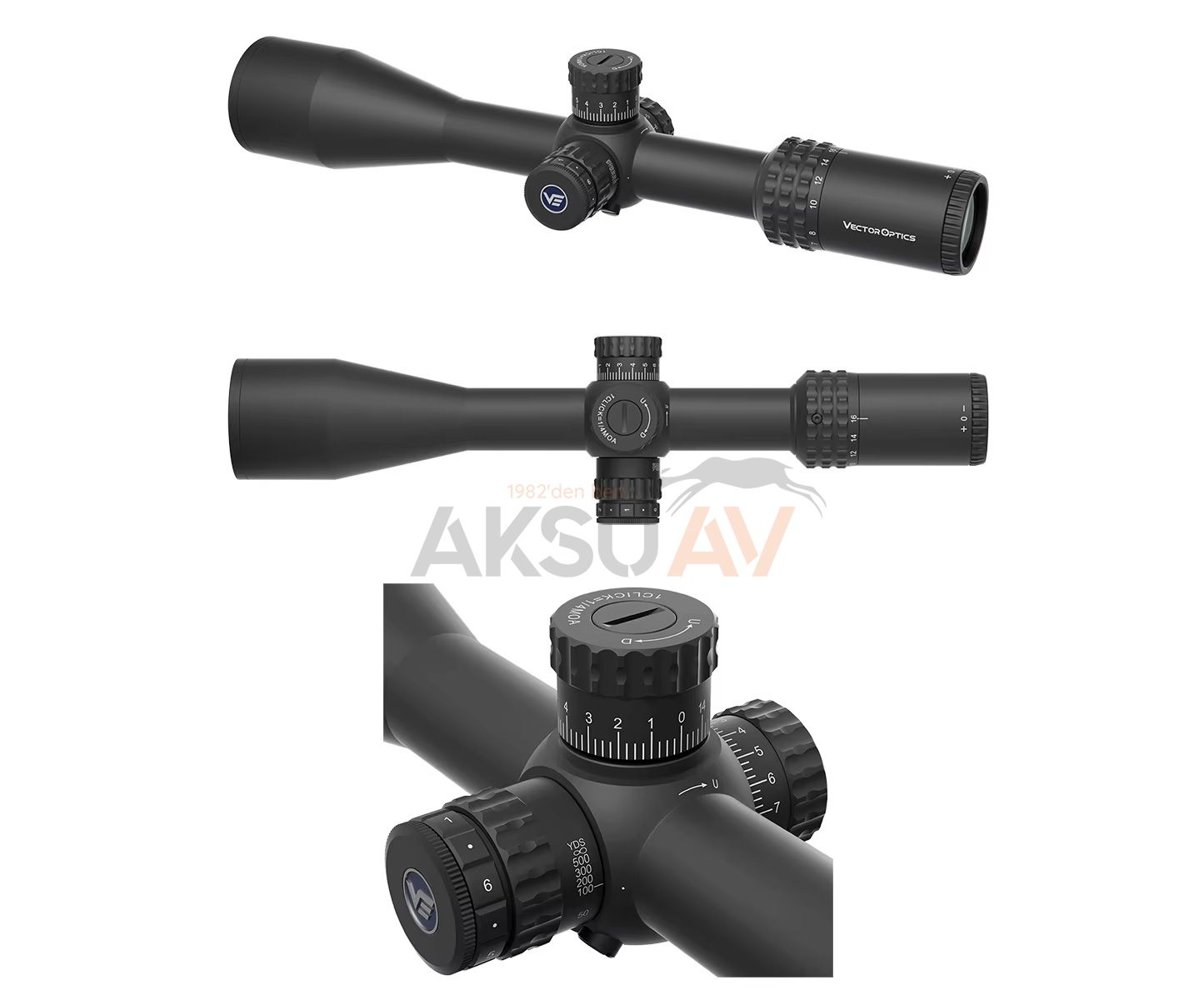 Vector Optics Sentinel GenII 4-16x50 E-SF Tüfek Dürbünü