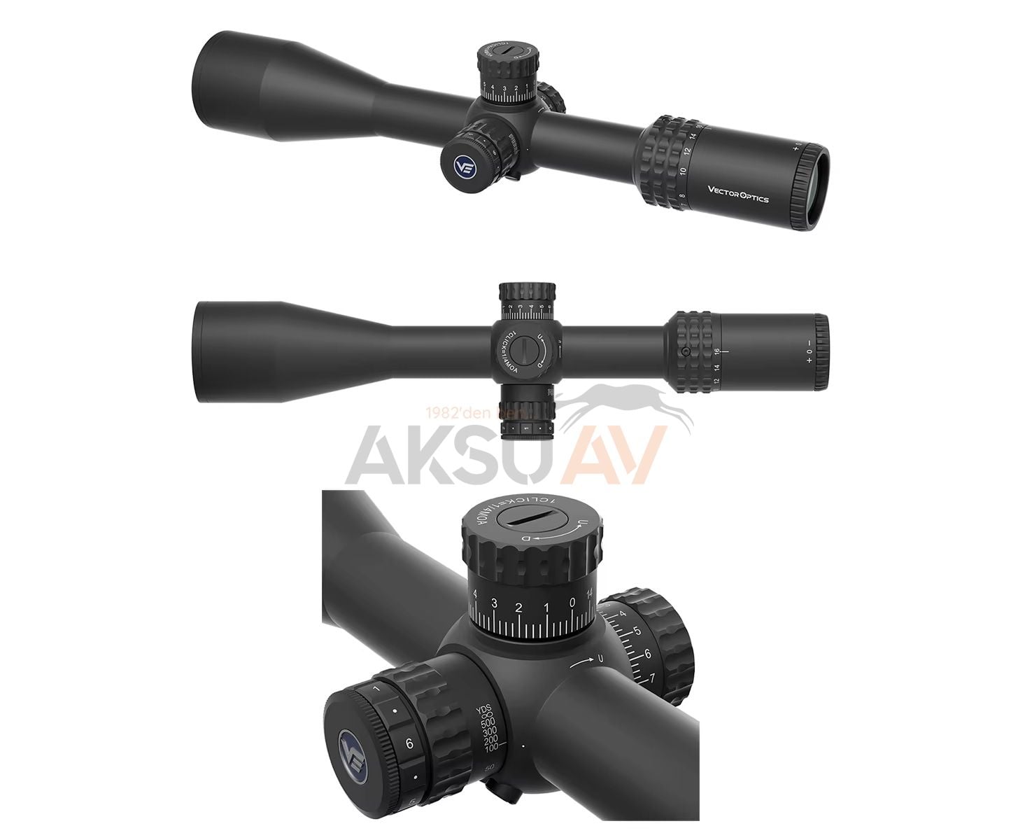 Vector Optics Sentinel GenII 4-16x50 E-SF Tüfek Dürbünü