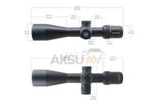 Vector Optics Veyron 4-16x44 IR FFP Tüfek Dürbünü