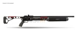 Effecto Spark Pro Kırmızı Pcp Havalı Tüfek (Karbon Tüp - 700 cc)