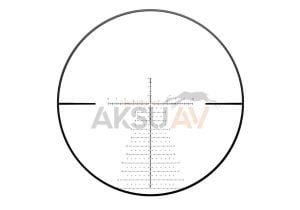 Swampdeer HD Pro 6-24x50 SFIR FFP Tüfek Dürbünü