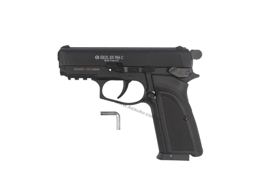 Ekol ES66 Compact Polimer Siyah Havalı Tabanca