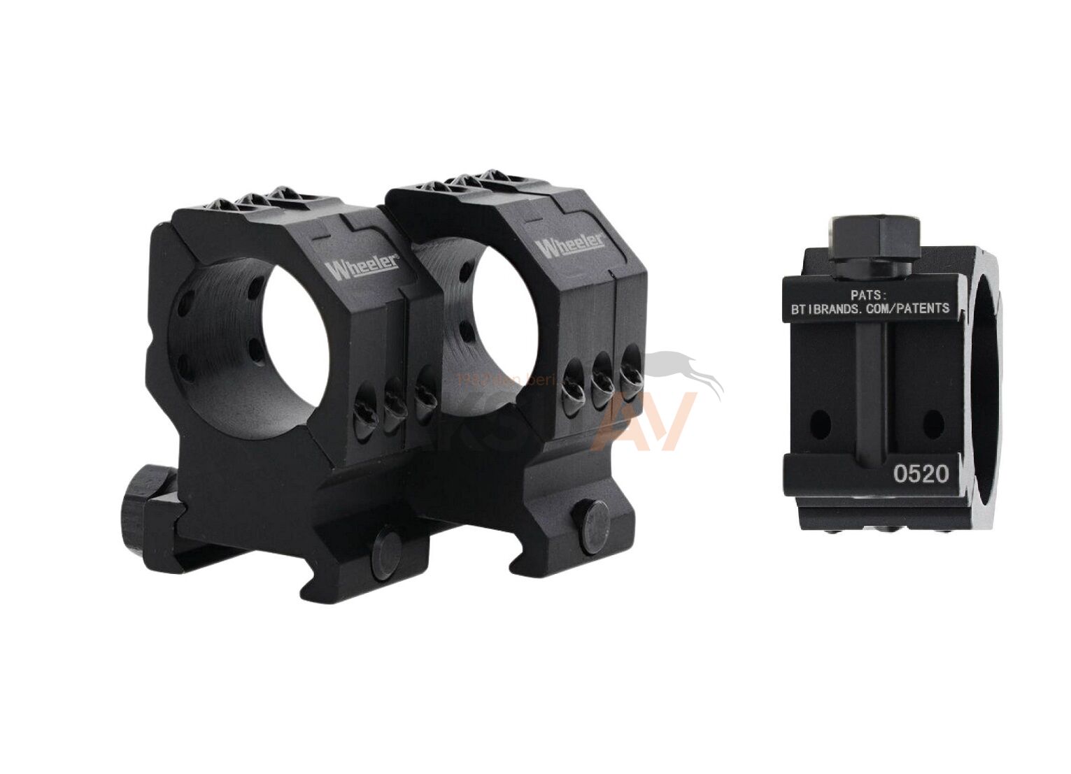 Wheeler 34 mm Çift Parça Pikatini Montaj Dürbün Ayağı (Medium-Orta)