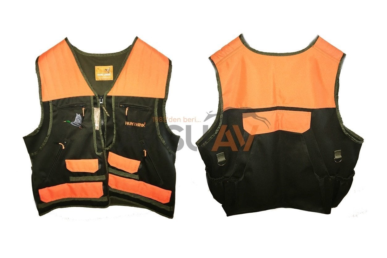 Hunthink Haki Turuncu Avcı Yeleği