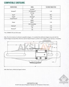 Vortex Viper Shotgun Enclosed Micro Red Dot (3 Moa)