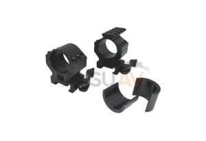 Square Çift Parça Taktikal Dürbün Montaj Ayağı (30 mm - 25,4 mm)