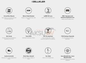 Vector Optics Tauron 5-25x56 HD MIL PRS FFP Tüfek Dürbünü (Zero Stop)