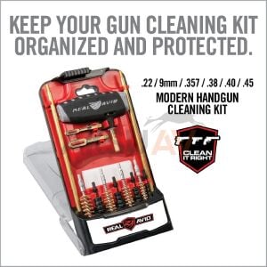 Real Avid Gun Boss® Pro Modern Handgun Cleaning Kit Tabanca Harbi Seti