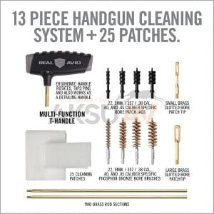 Real Avid Gun Boss® Pro Modern Handgun Cleaning Kit Tabanca Harbi Seti