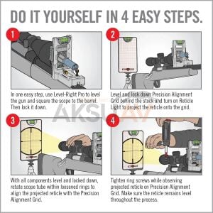 Real Avid Level-Right® Pro Dürbün Sıfırlama Seti