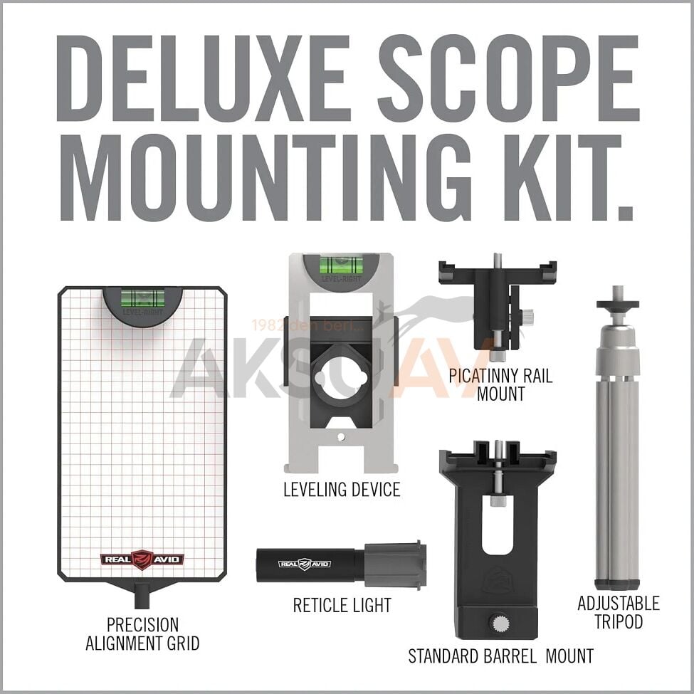 Real Avid Level-Right® Pro Dürbün Sıfırlama Seti