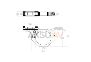 Vector Optics 34 mm Dürbün Terazisi, Bubble Gen II