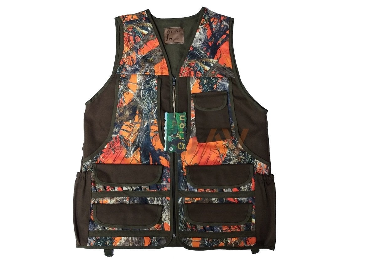 Orion Kırmızı Orman Desen Avcı Yeleği