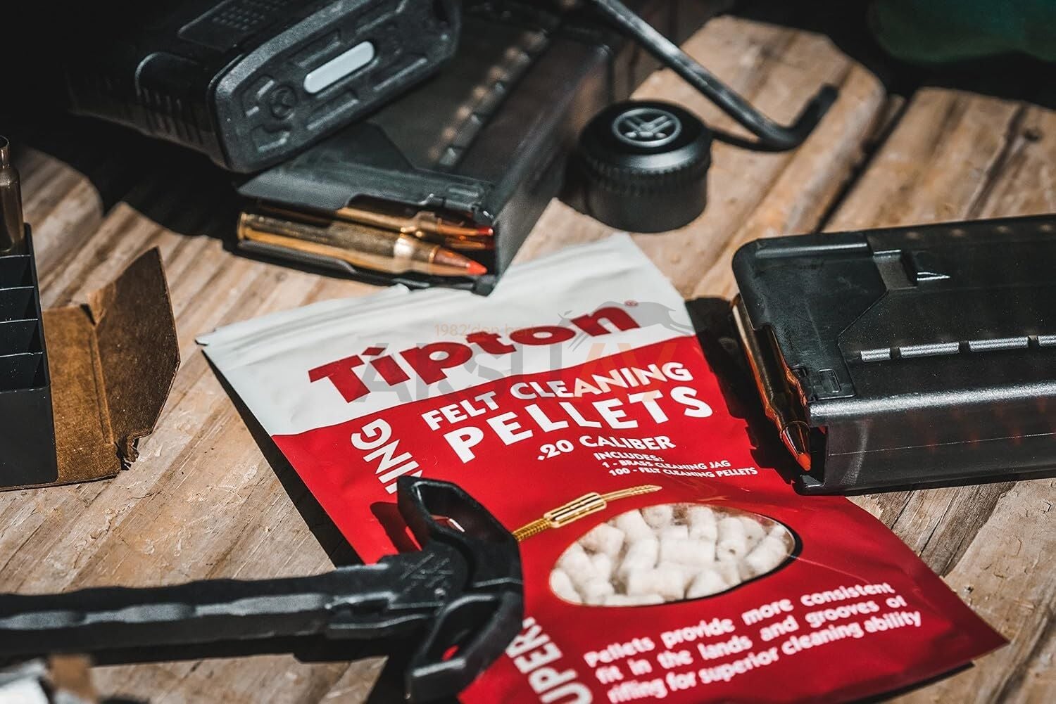 Temizleme Keçesi, Tipton 6.35 mm Havalı Tüfek Namlu Temizleme Keçesi