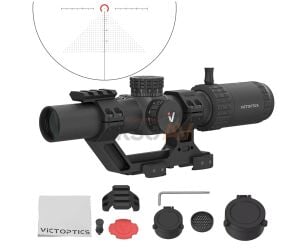 Victoptics S6 1-6×24 LPVO SFP Combo Tüfek Dürbünü ve Picatinny AR Montaj Ayağı