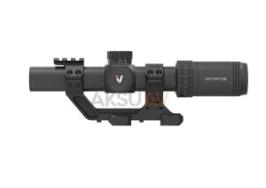 Victoptics S6 1-6×24 LPVO SFP Combo Tüfek Dürbünü ve Picatinny AR Montaj Ayağı