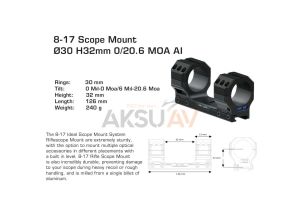 Hero 30 Tüp 20 Moa Açılı Hassas Keskin Nişancı Yivli Tüfek Dürbün Ayağı