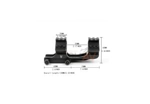 Swampdeer CT Tek Parça 22 mm Dürbün Montaj Ayağı (25,4-30mm)