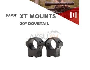 Element Optics XT Mounts 30 mm Dovetail Dürbün Ayağı (30-11 mm Medium)