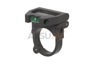 Vector Optics X-Accu 34 mm Dürbün Kule Okuyuculu Terazi (Quick-Flip Turret Mark Magnifier Mount Ring With Level Bubble)