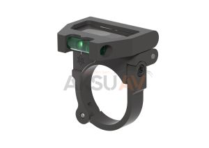 Vector Optics X-Accu 34 mm Dürbün Kule Okuyuculu Terazi (Quick-Flip Turret Mark Magnifier Mount Ring With Level Bubble)