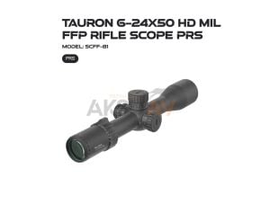 Vector Optics Tauron 6-24x50 HD MIL FFP PRS Tüfek Dürbünü