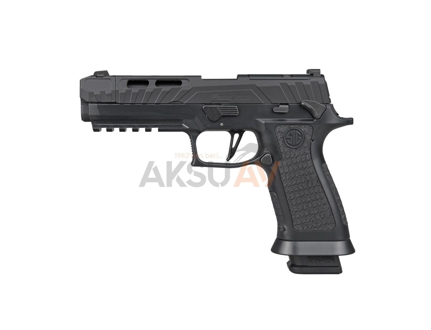 Sig Sauer P320 Spectre Comp Blackout 4.5 mm Blowbackli Havalı Tabanca