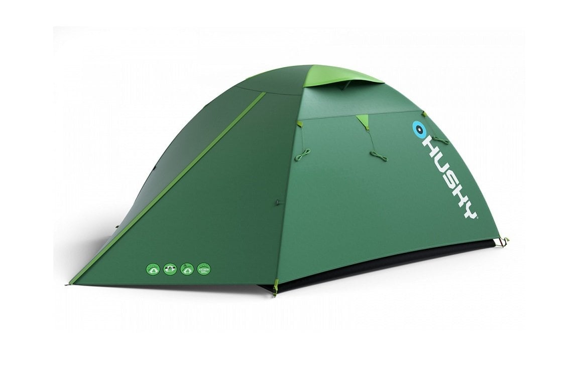 Husky Bird 3 Kişilik Çadır, Bird Plus Yeşil (3 Mevsim)
