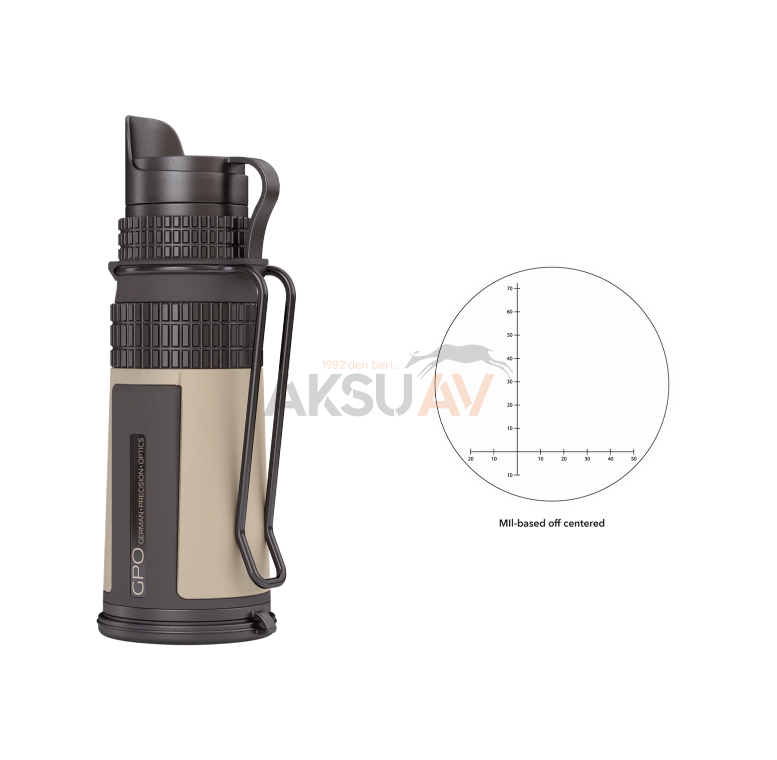 GPO TAC Mono 10x42 HD Monoküler Dürbün