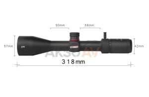 T-Eagle ER 5-20x50 SFIR Tüfek Dürbünü