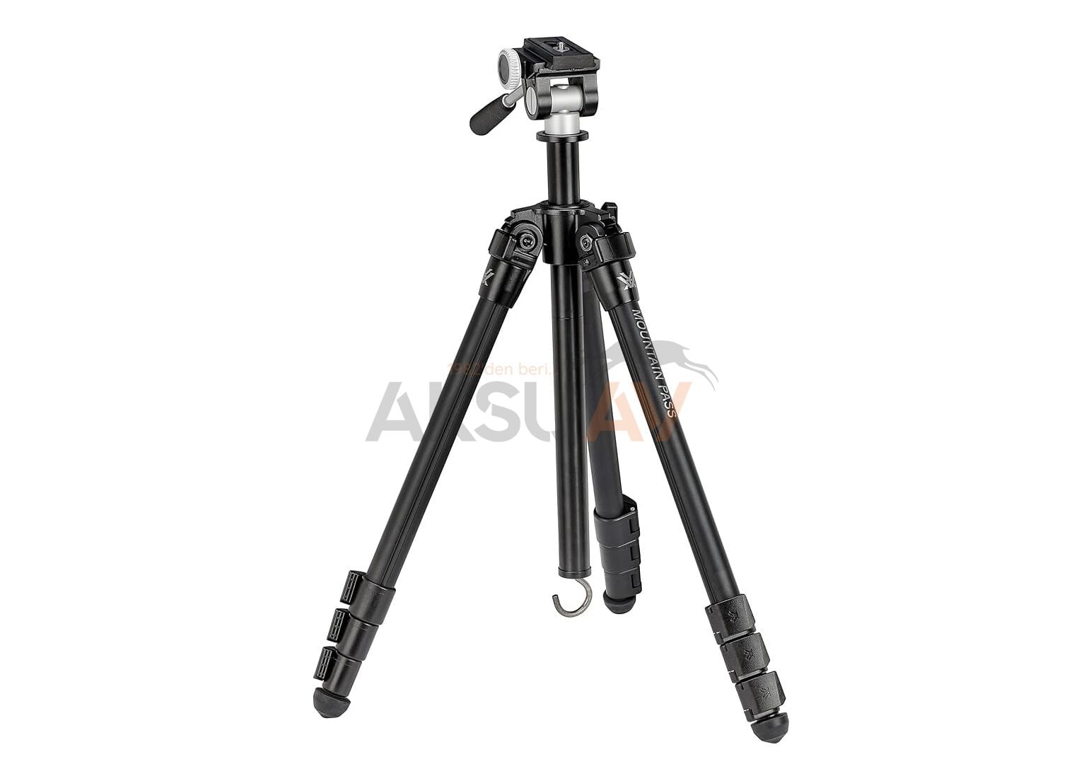 Vortex Mountain Pass Alüminyum Tripod + Pan Head